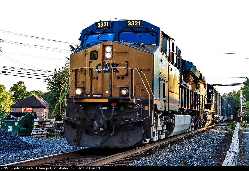 CSX 3321 on M-434